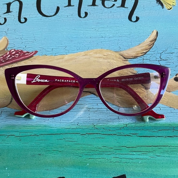 Purple Face a Face glasses frames - Picture 10 of 11